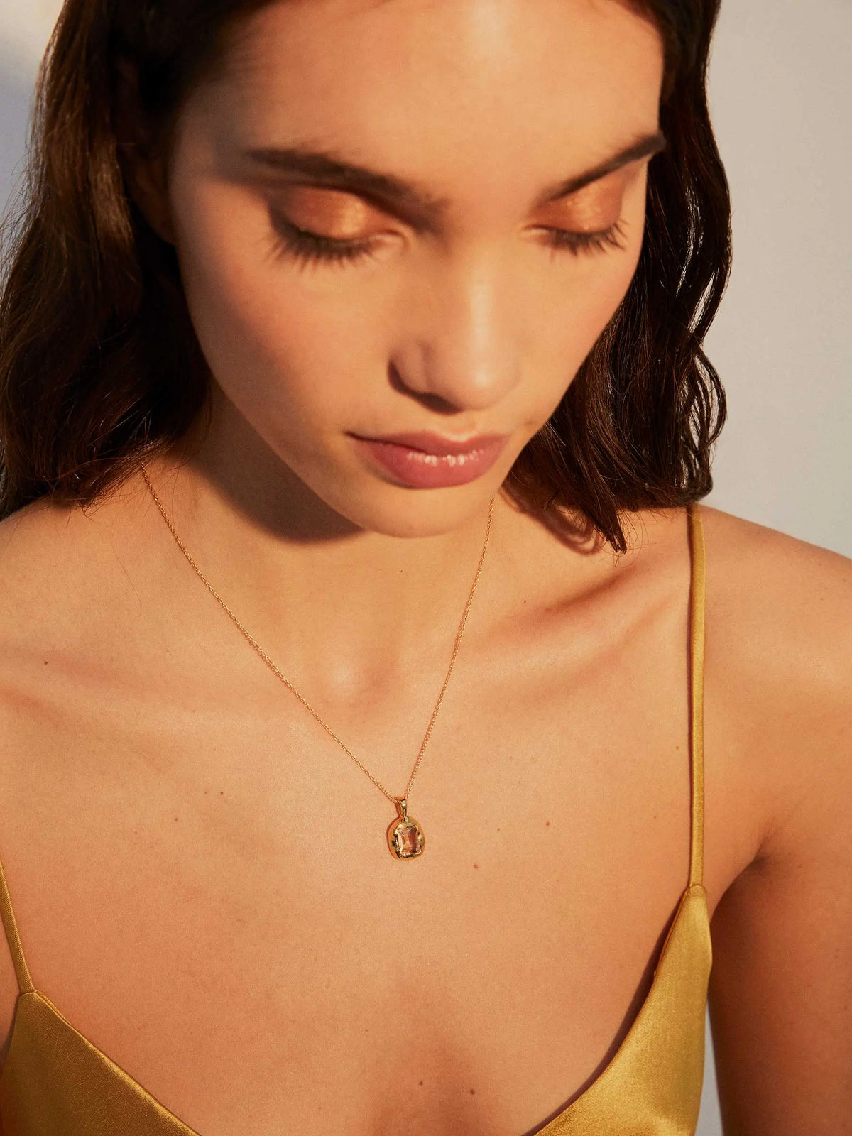 Medina Necklace Champagne