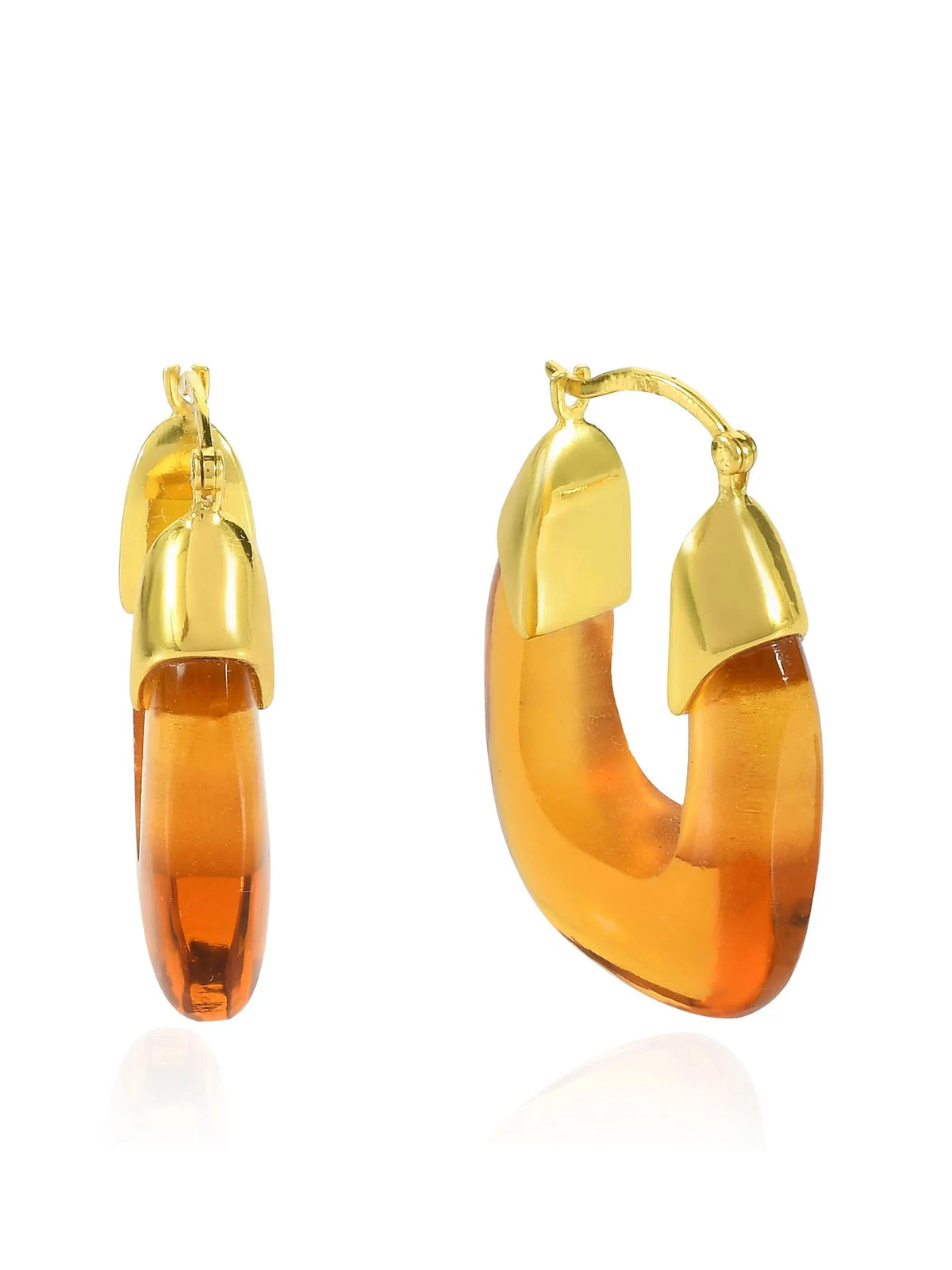 RAFELLI EARRINGS CITRINE