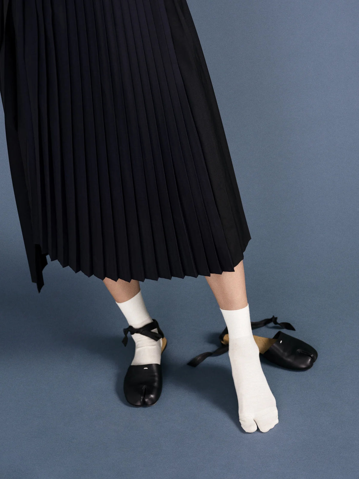 Wool Tabi Short Crew