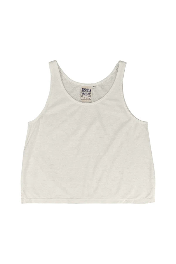 Cropped Tank Washed White
