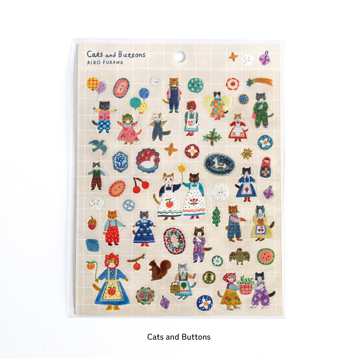 Sticker Cats + Buttons