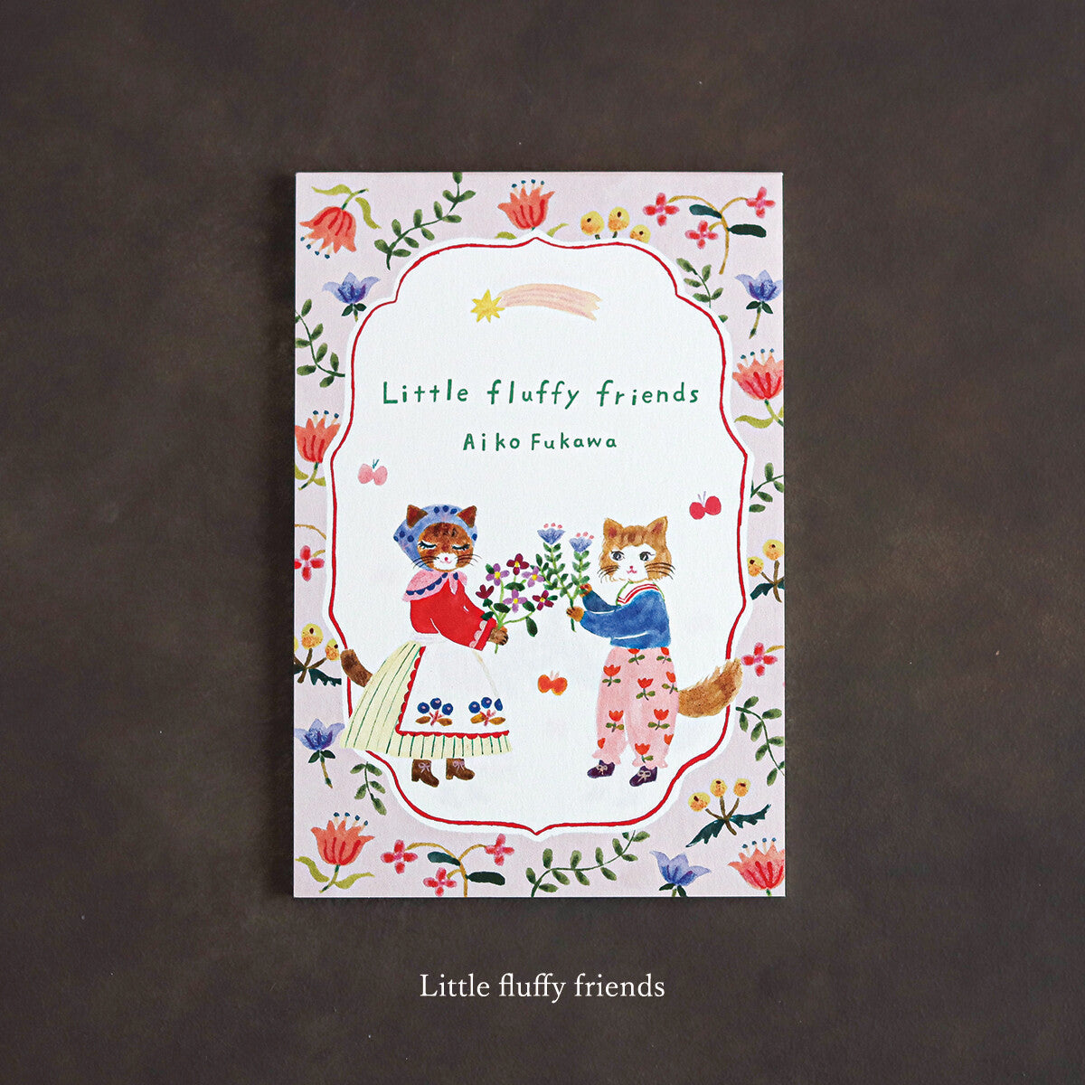 Post Card cozyca Fluffy Friends