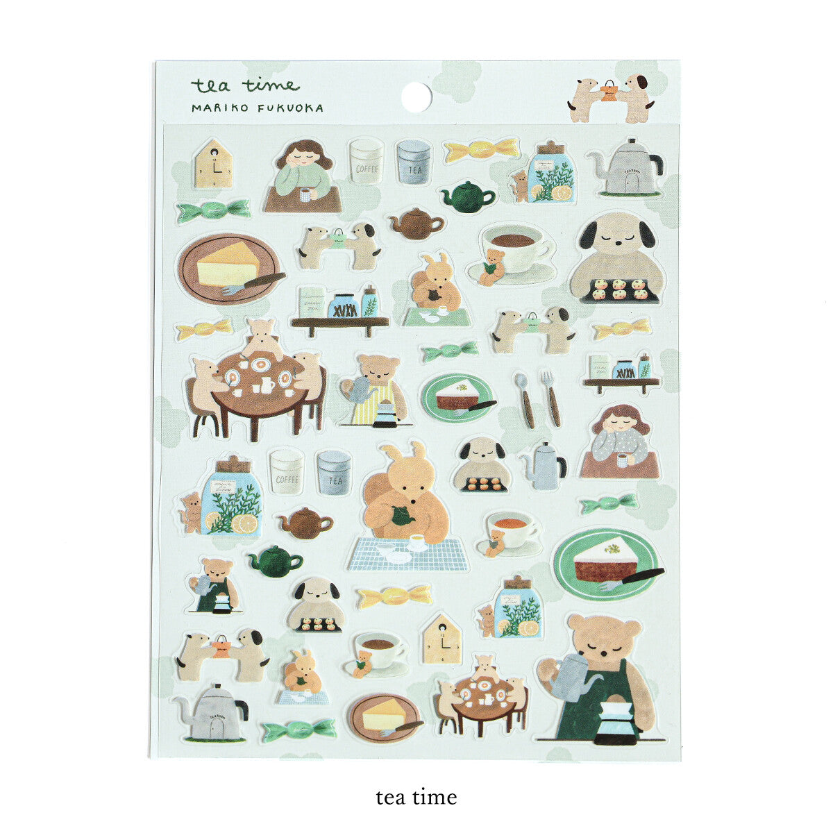 Sticker Tea Time