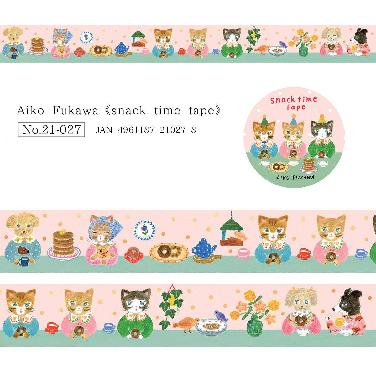 Washi Tape Snack Time