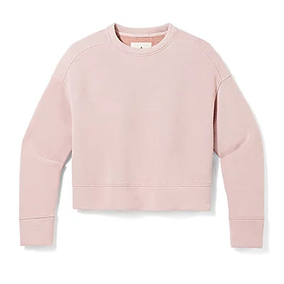 Smartwool: Recycled Terry Crop Crew Pink