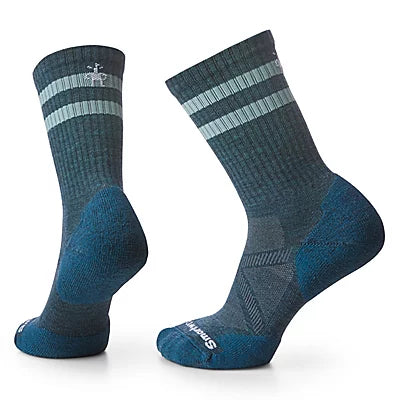 Athletic Stripe Crew (Twilight Blue)