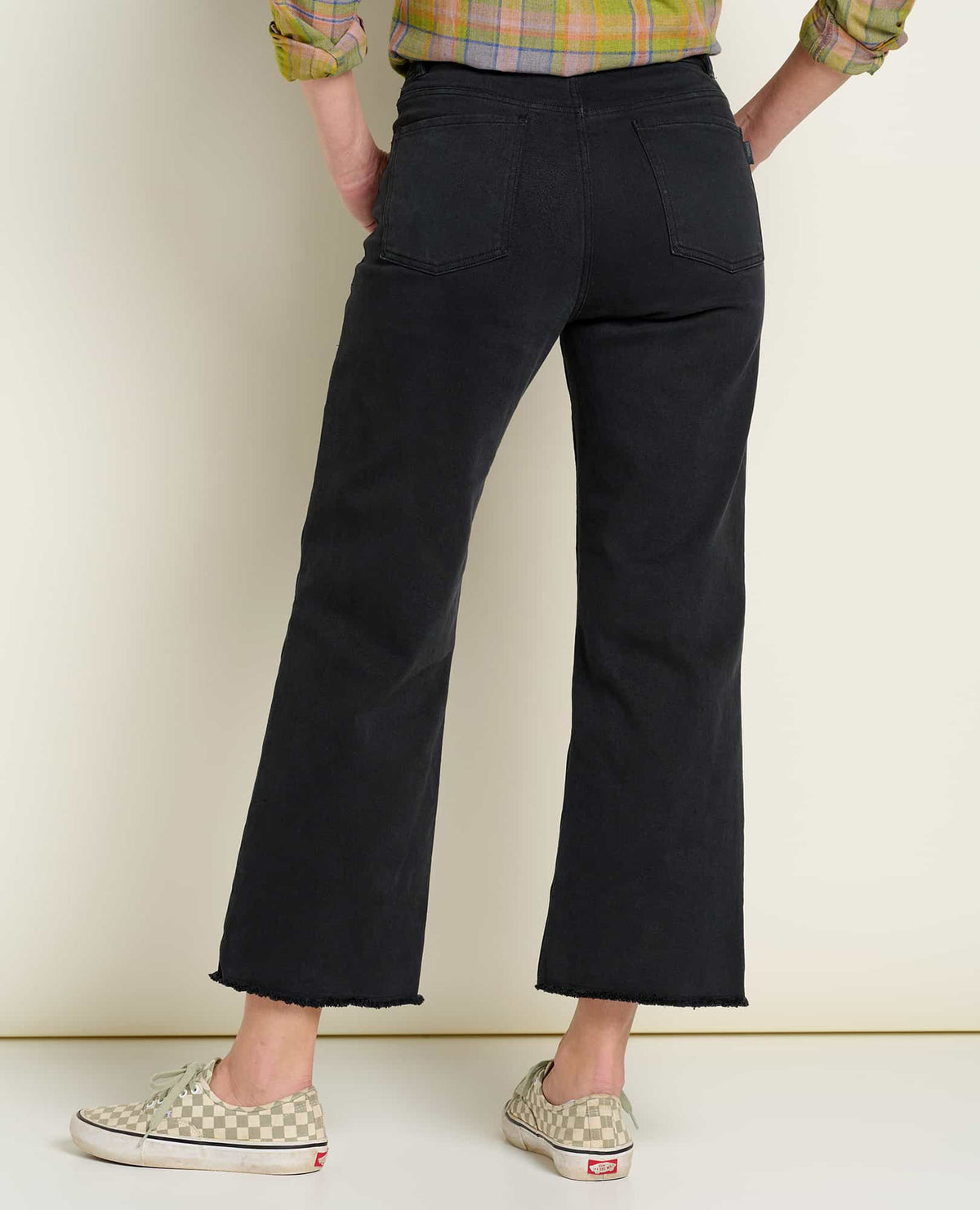 Balsam Seeded Cutoff Pant (Washed Black)