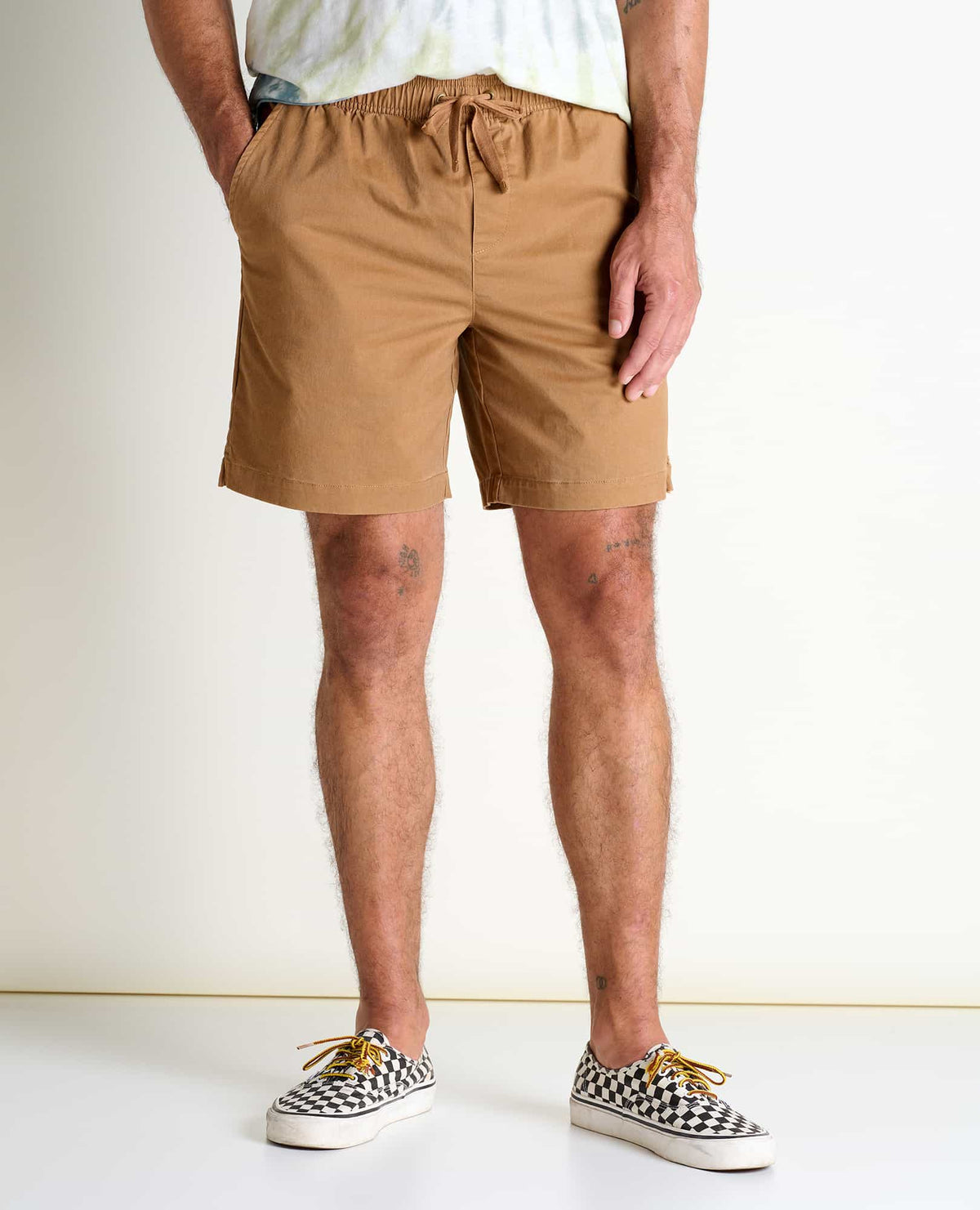 Mission Ridge: Pull On Short (Tabac Vintage Wash)