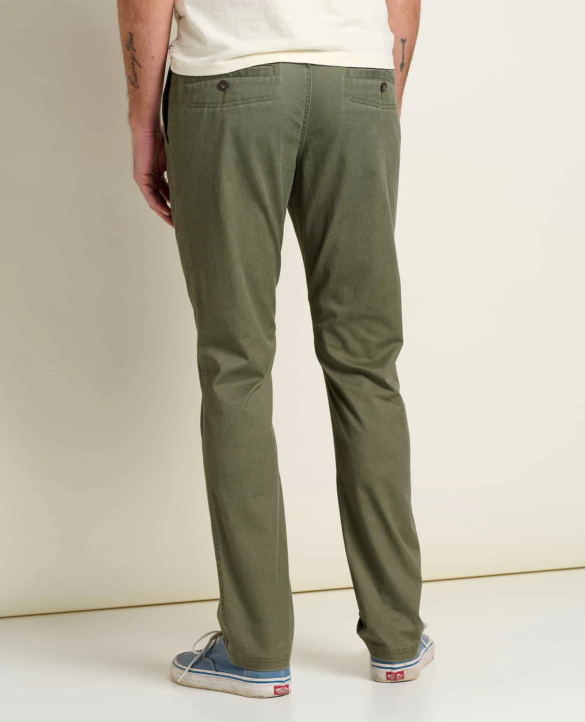 Mission Ridge: Chino Lean Pant (Beetle Vintage Wash)