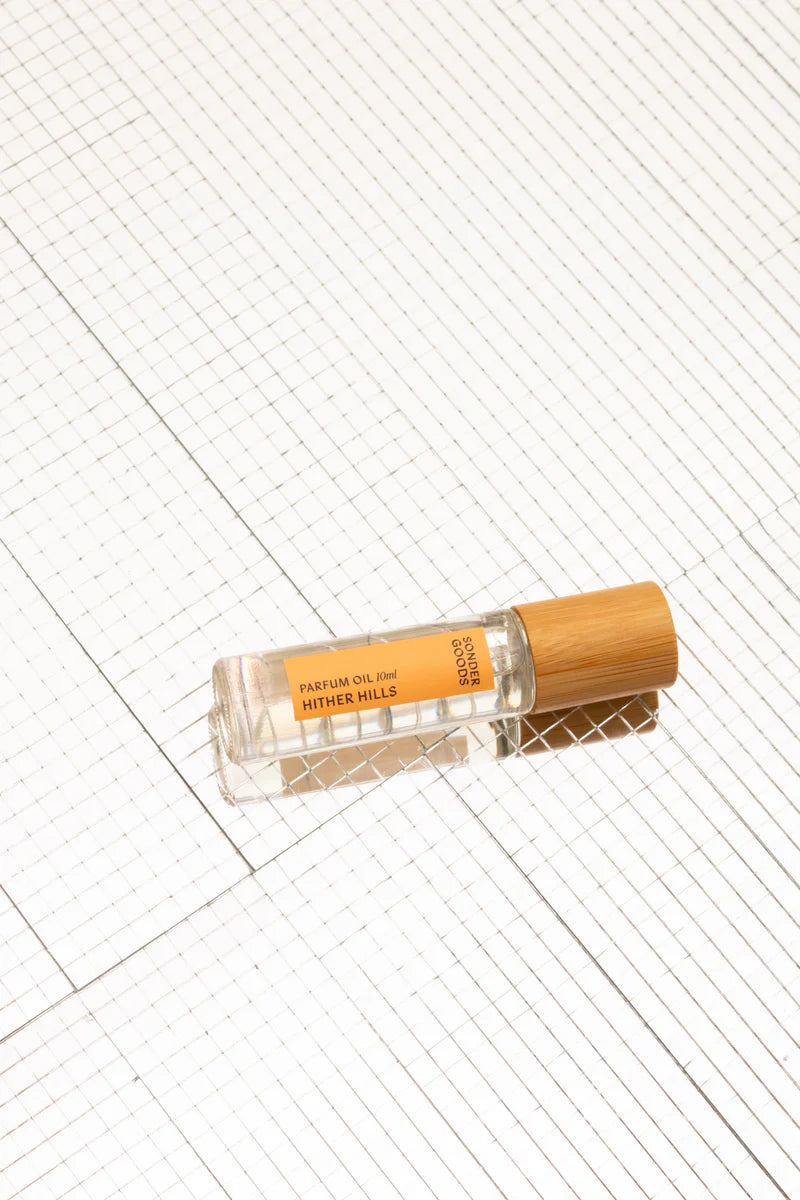 Sonder Goods Roll-On Perfume – Hither Hills | Rose, Sea Salt, Oakmoss | Made in USA