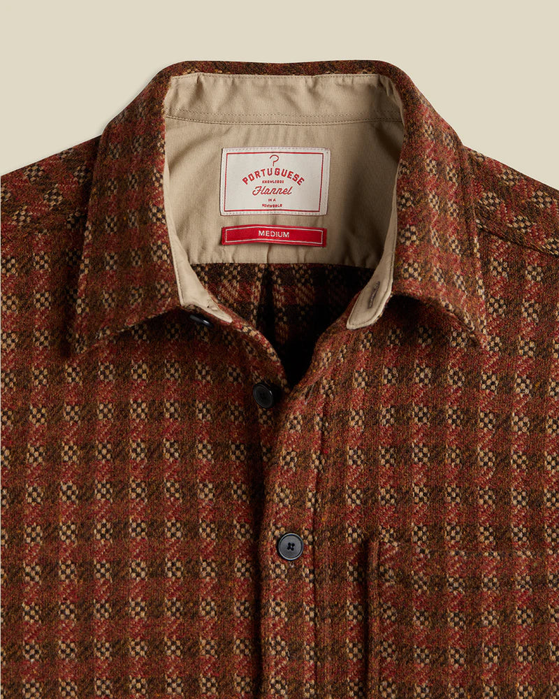 Merino Tweed - Brown