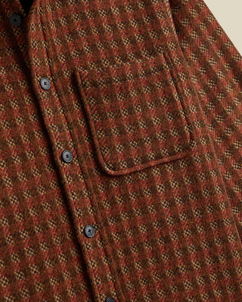 Merino Tweed - Brown