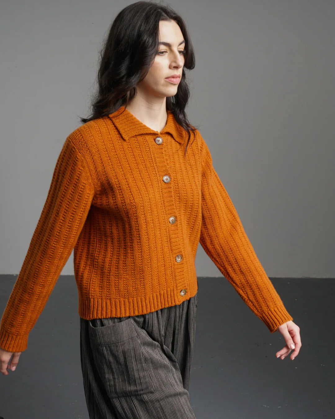 Bonnie Polo Cardigan Oxide