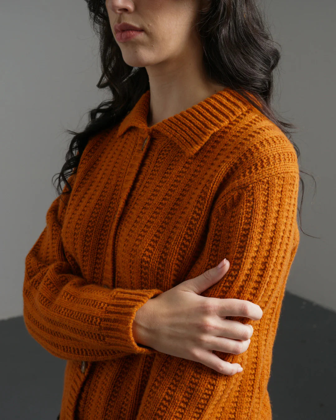 Bonnie Polo Cardigan Oxide