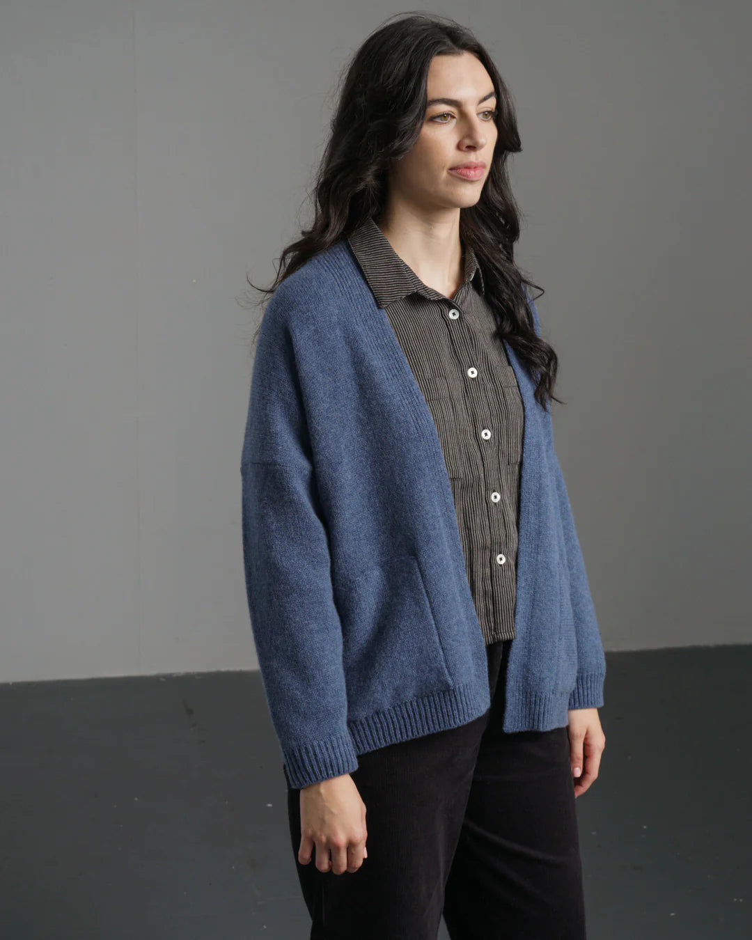 Eve Coat Cardigan Monsoon Blue