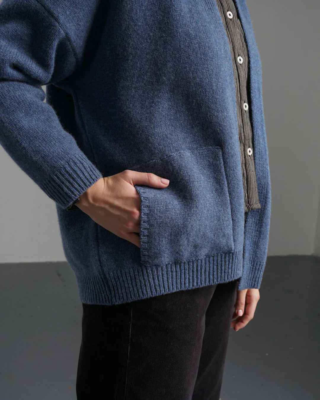 Eve Coat Cardigan Monsoon Blue