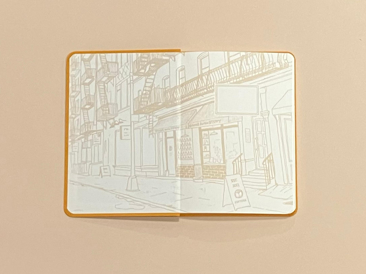 Goods for the Study Flexi Linen Journal: Persimmon / B6