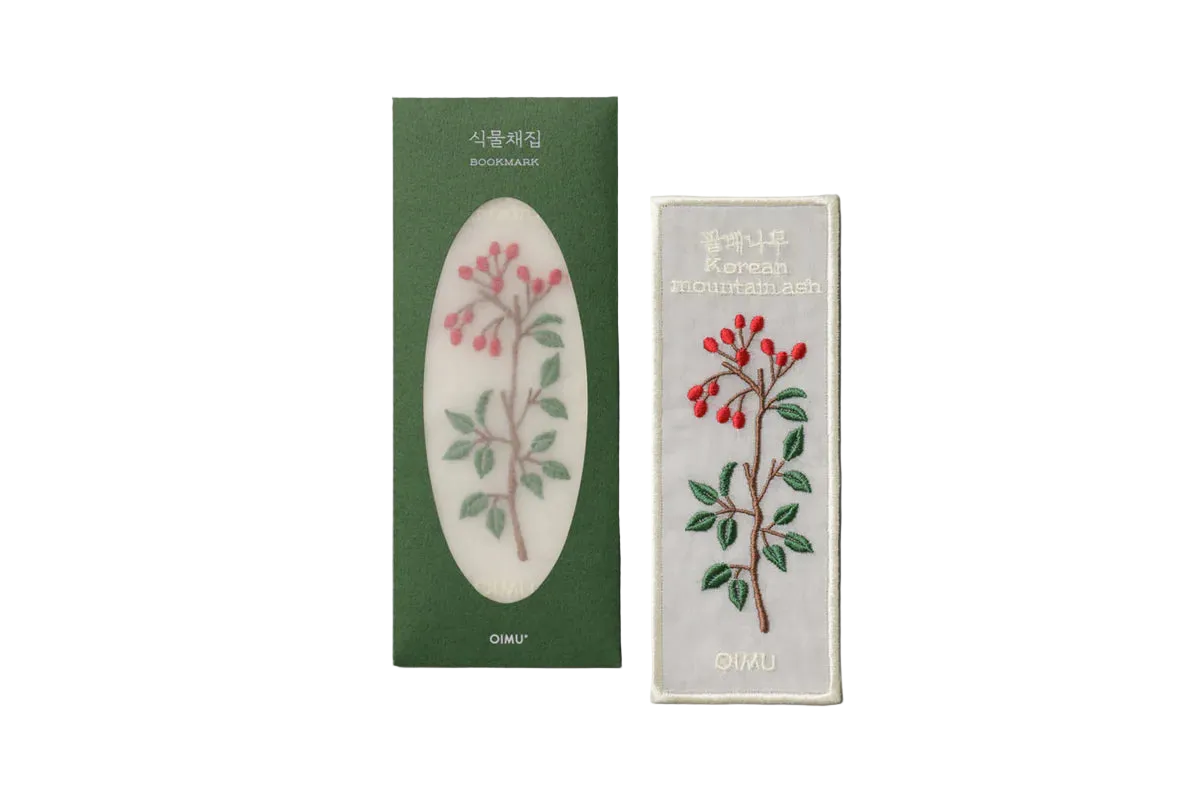 Fabric Bookmark - Korean Mtn Ash