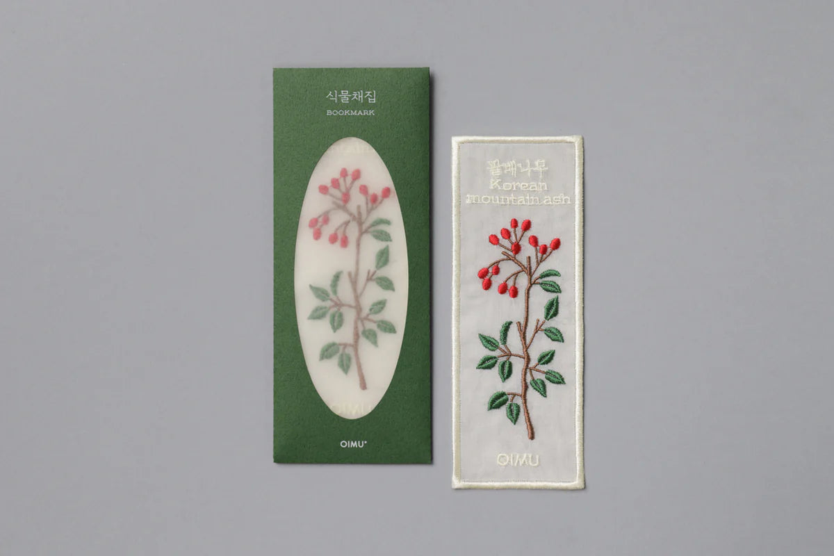Fabric Bookmark - Korean Mtn Ash