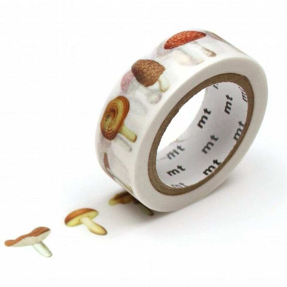 MT Washi Tape 15mm Mushroom