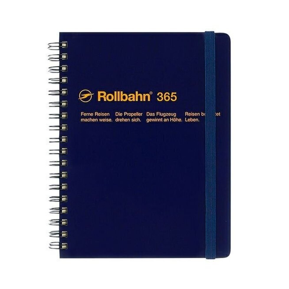 Rollbahn Free Diary Dark Blue