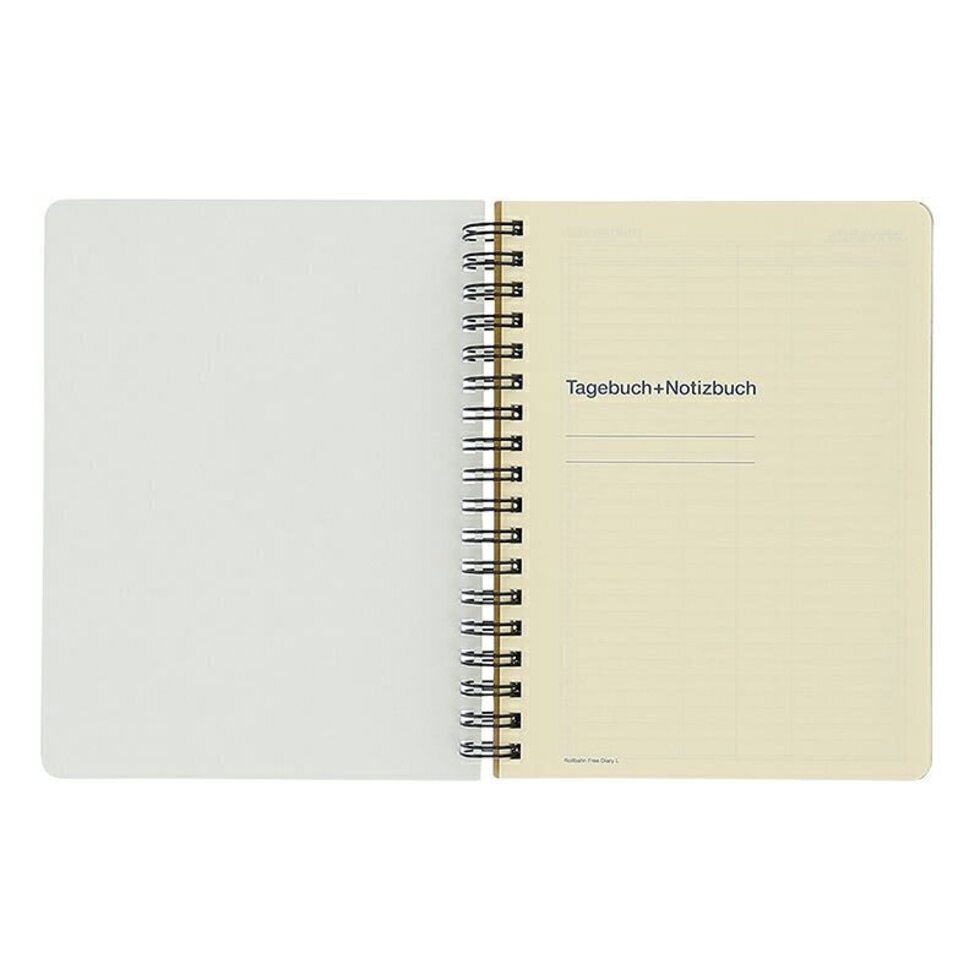 Rollbahn Free Diary Dark Blue