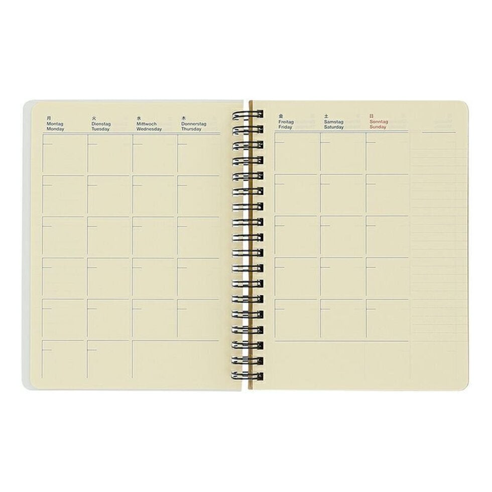 Rollbahn Free Diary Dark Blue