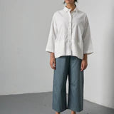 ALICIA TROUSERS Striped Slate