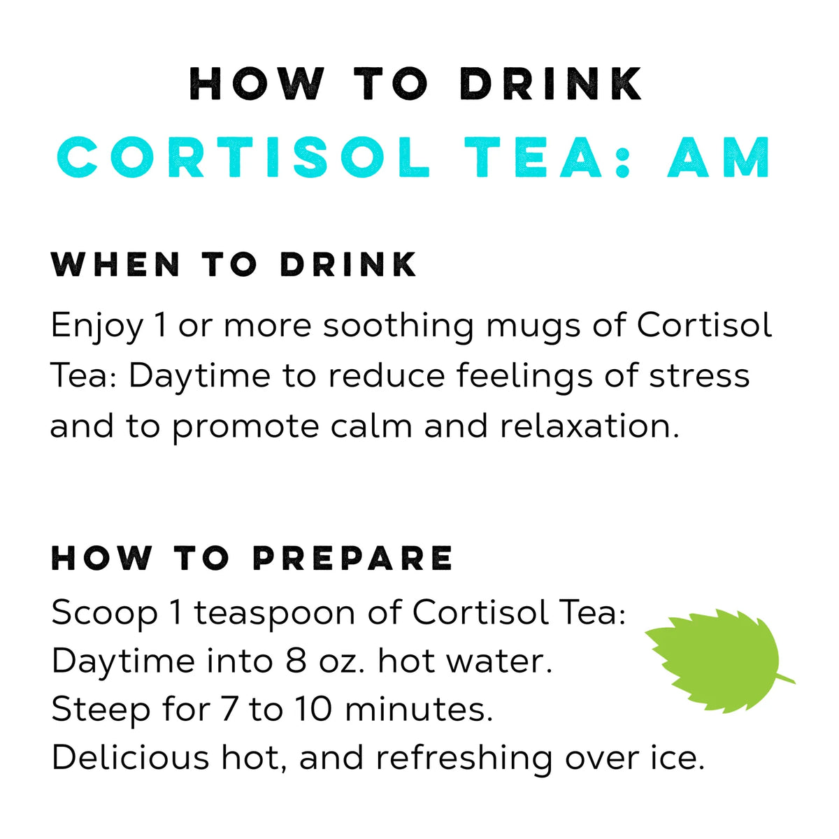 Cortisol Daytime Tea