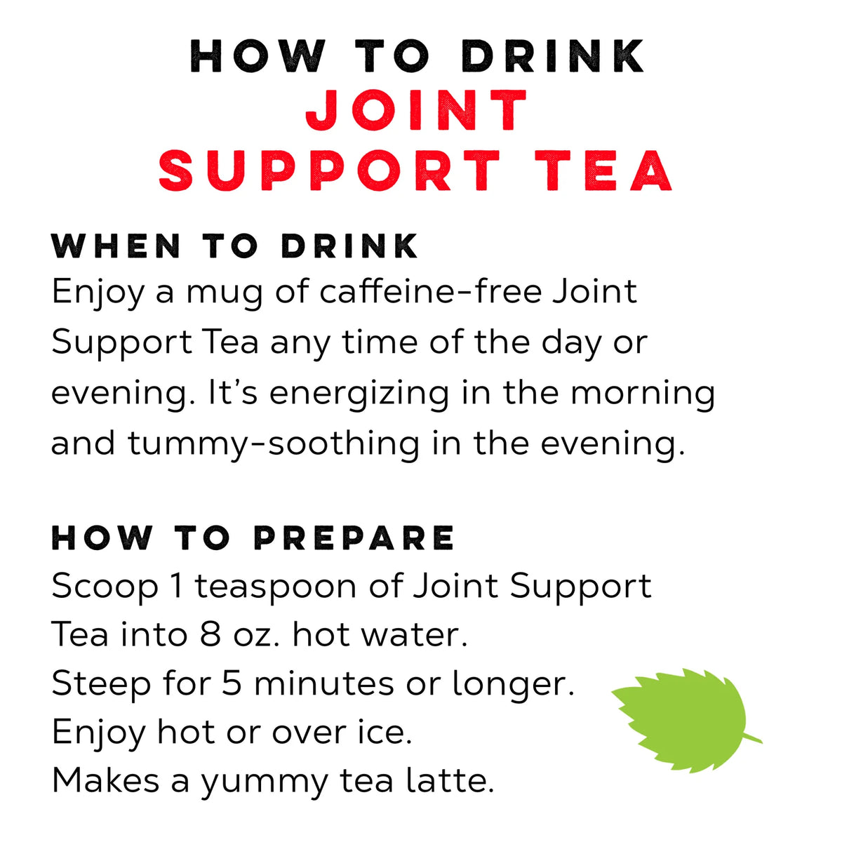 Joint Support Tea