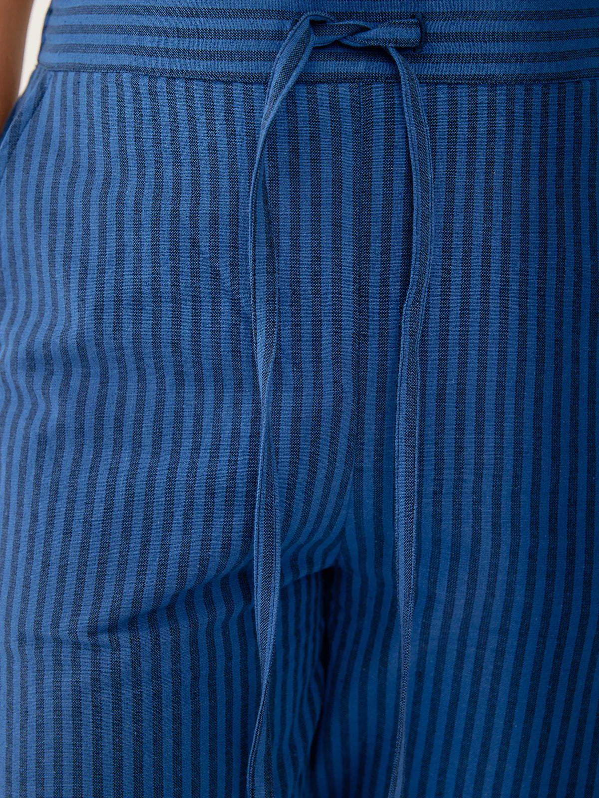 Emmy Pant - Cerulean Stripe