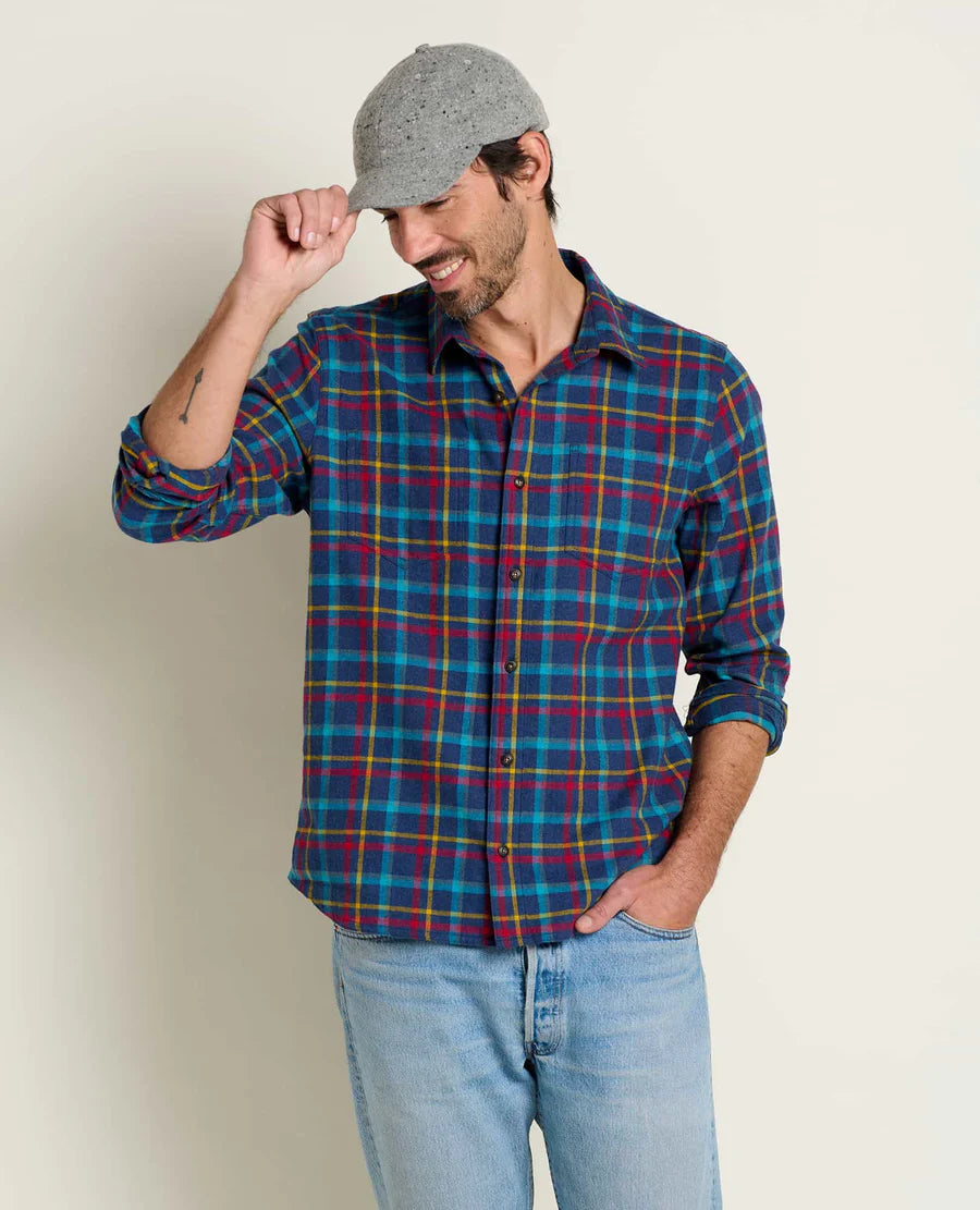 Flannagan LS Shirt-True Navy Ii-