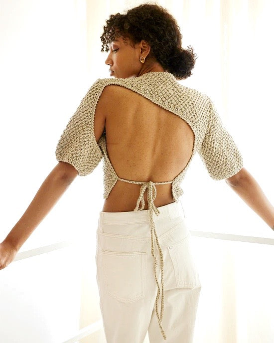 The Knotty Ones: Lake Galve Top Sweater