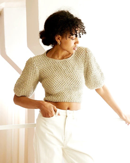 The Knotty Ones: Lake Galve Top Sweater