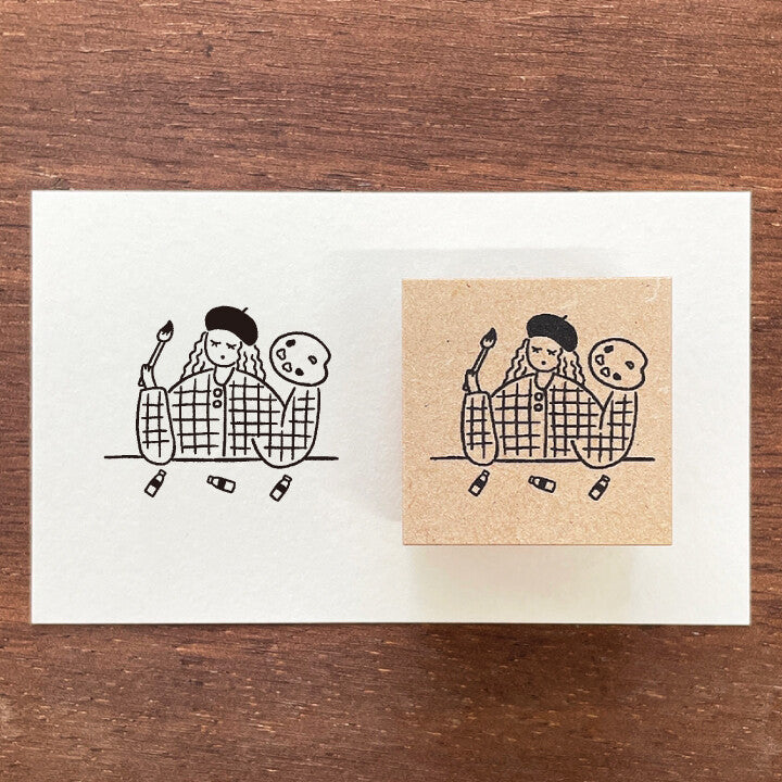 Stamp Marche - Painter - Made in Japan