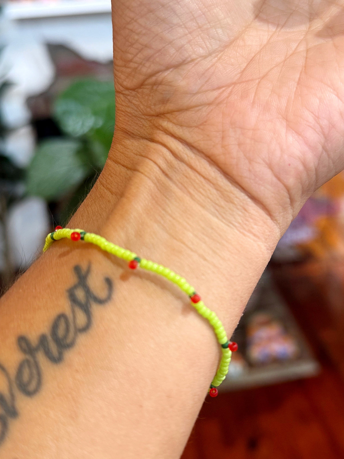 Dainty Tomato Bracelet