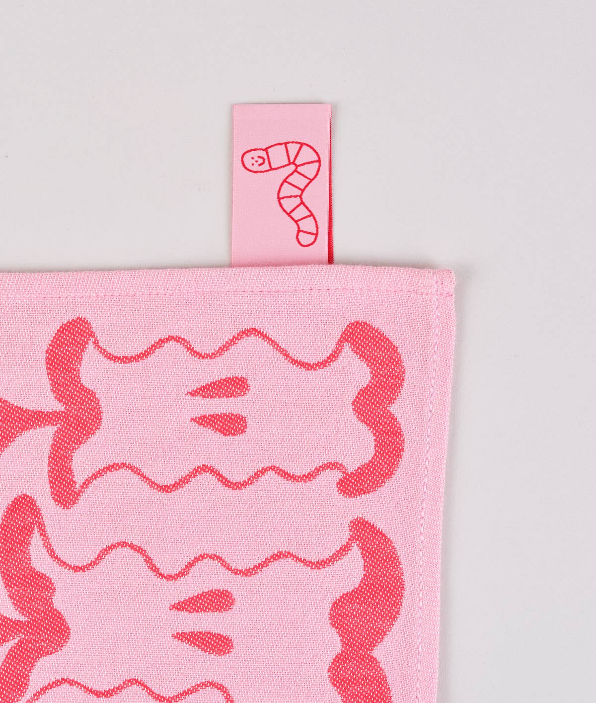 An Apple A Day Woven Cotton Tea Towel