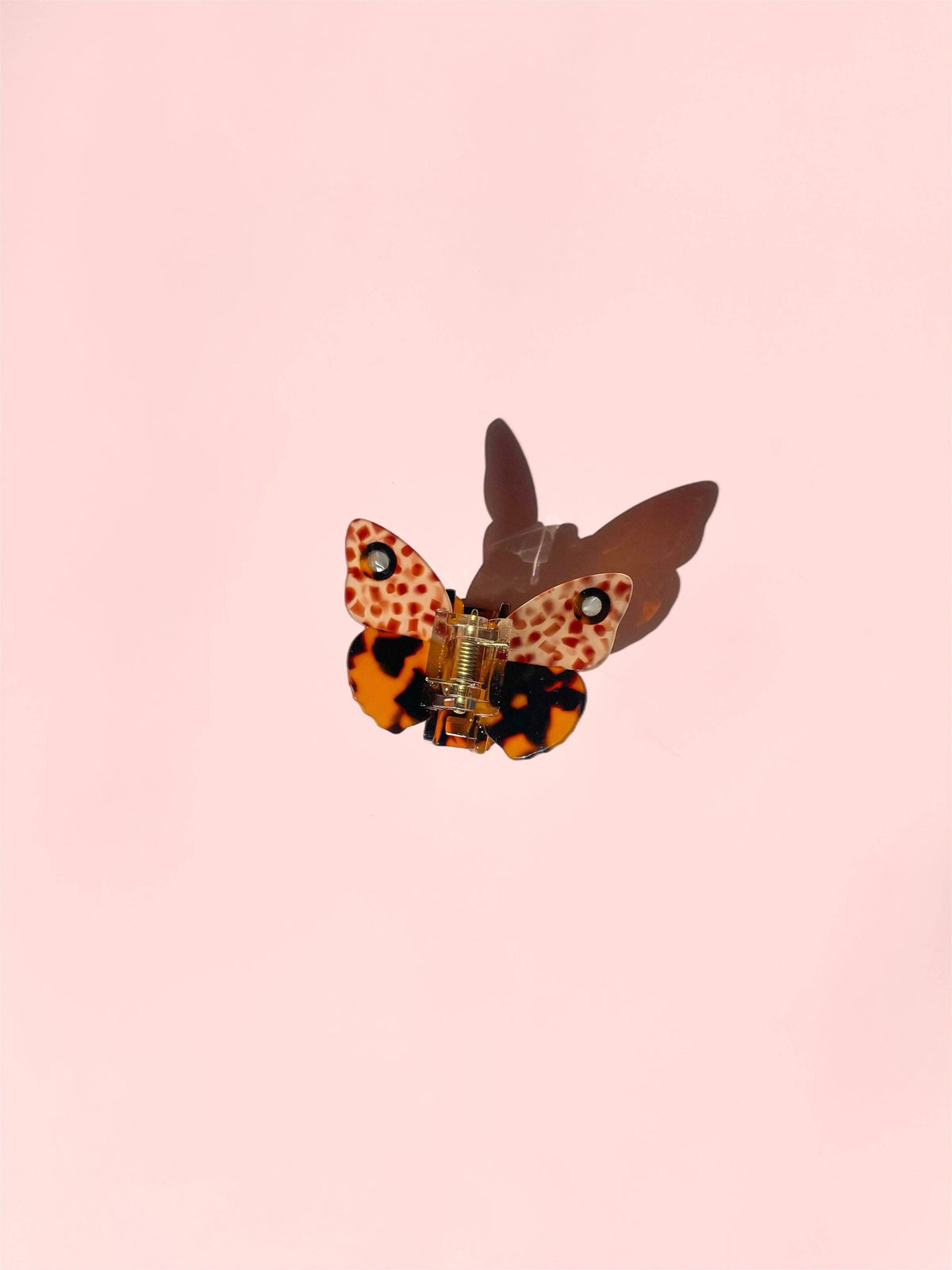 Butterfly Claw Clip // Cellulose Acetate: Tortoise