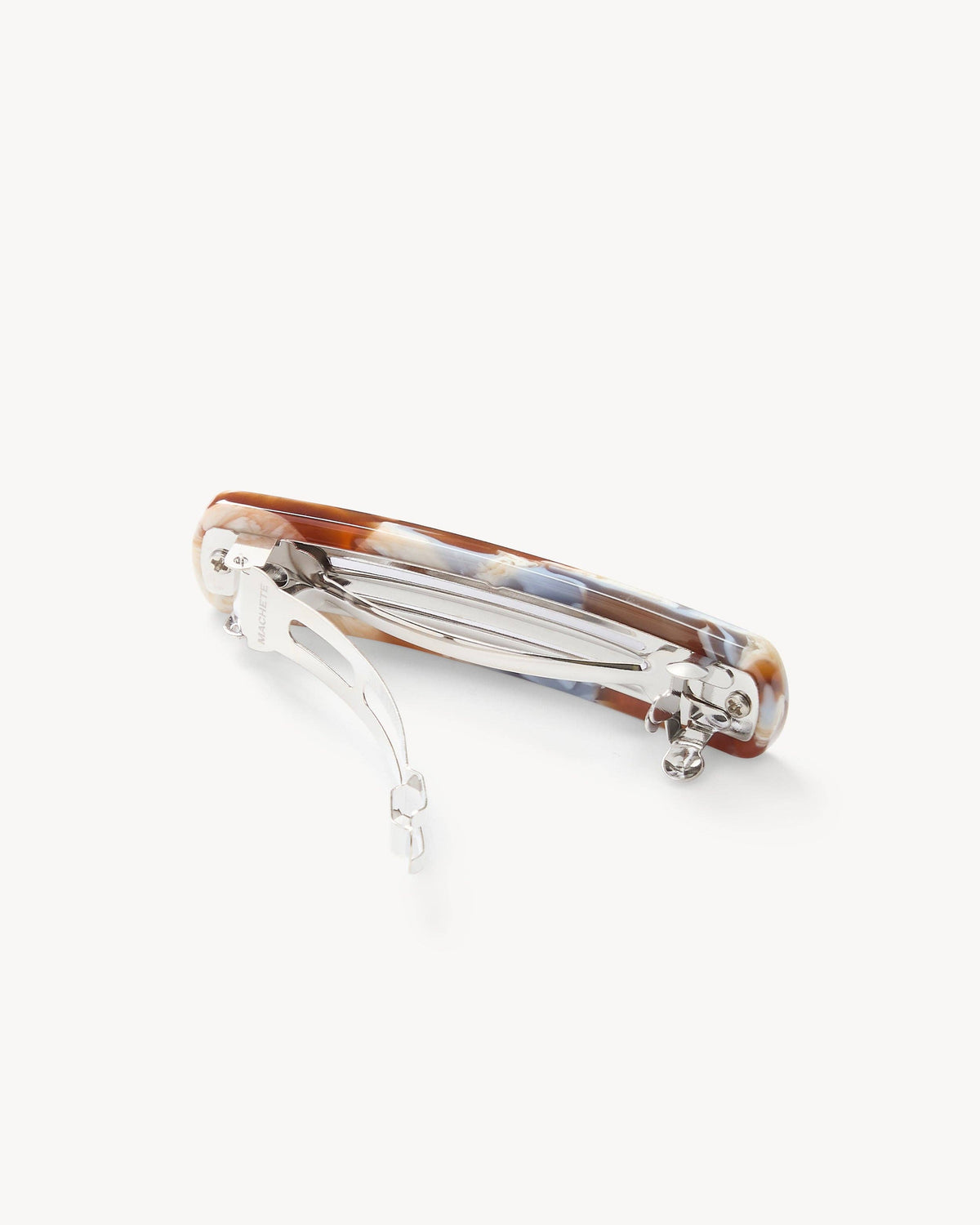 No. 3 Heirloom Barrette in Blue Roma