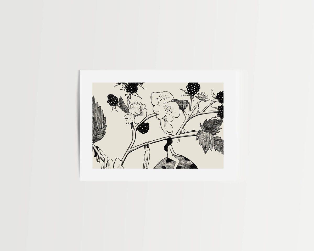 Spring Things – Nature Inspired Botanical Giclée Art Print: Medium