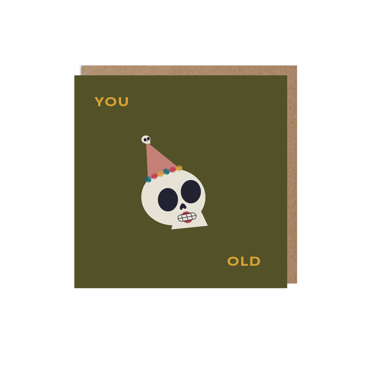 Old Skull Birthday Card: Bio Cello