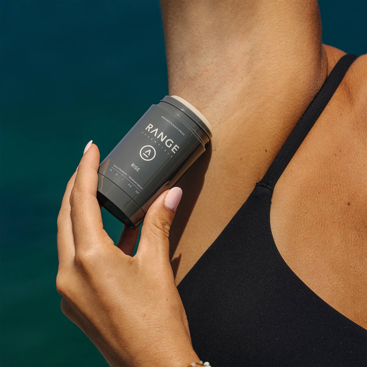 75 G DEODORANT: RISE: Bergamot & Black Spruce