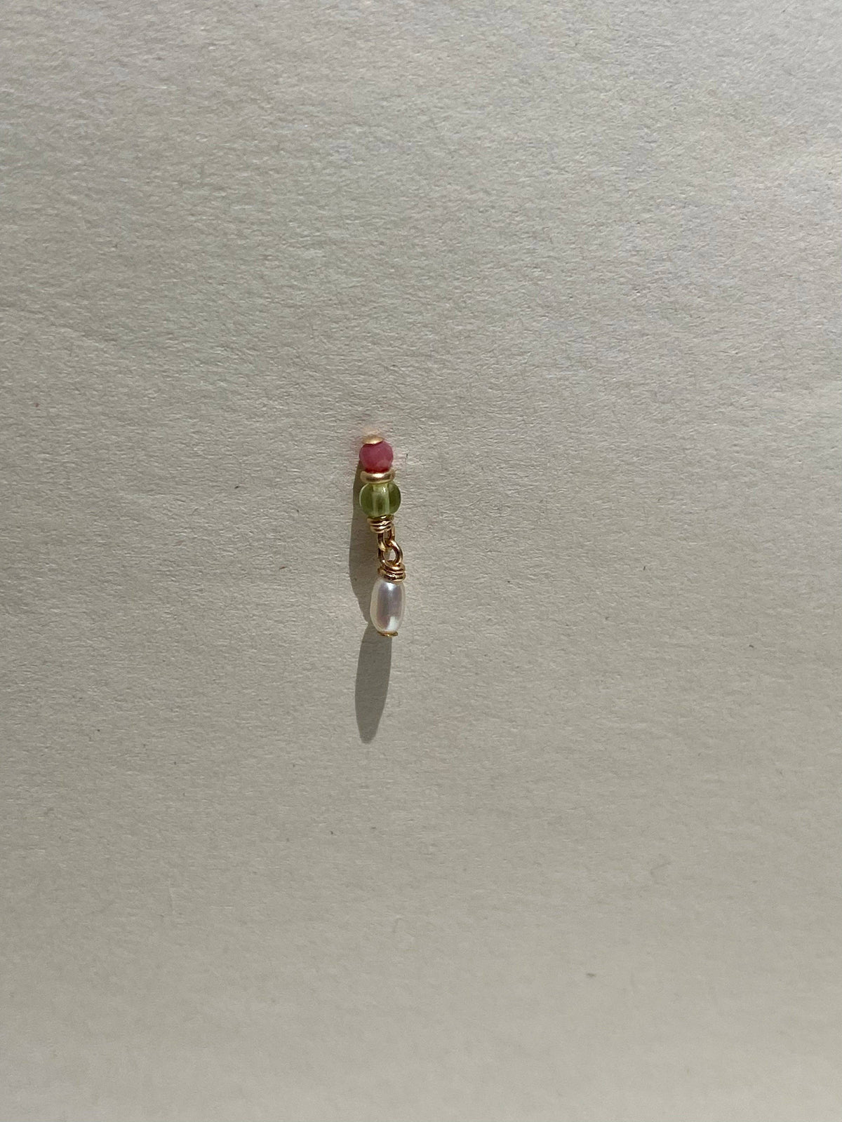 Pigment Earring 01: Gold Filled / SINGLE