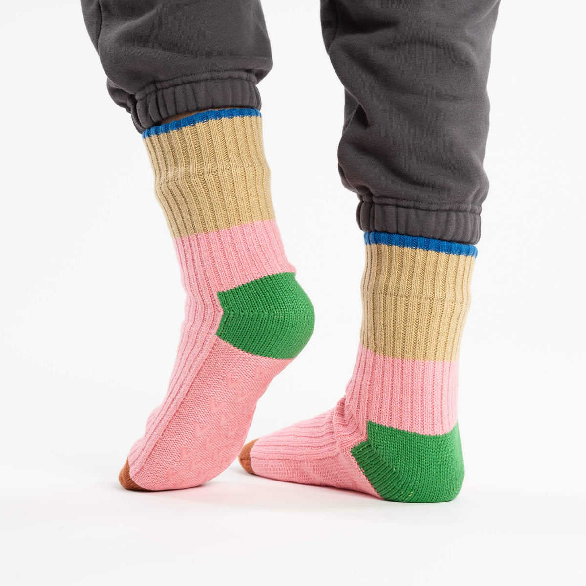 Minima House Socks: Pink (L/XL)