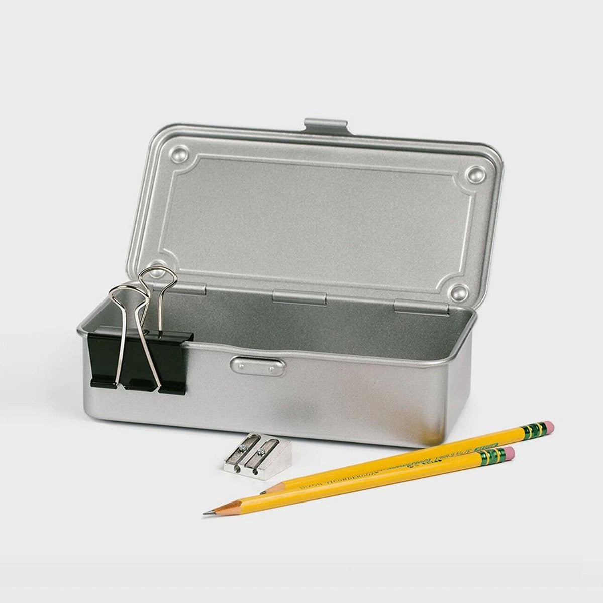 Toyo - Steel Stackable Storage Box T-190: AMEICO Orange