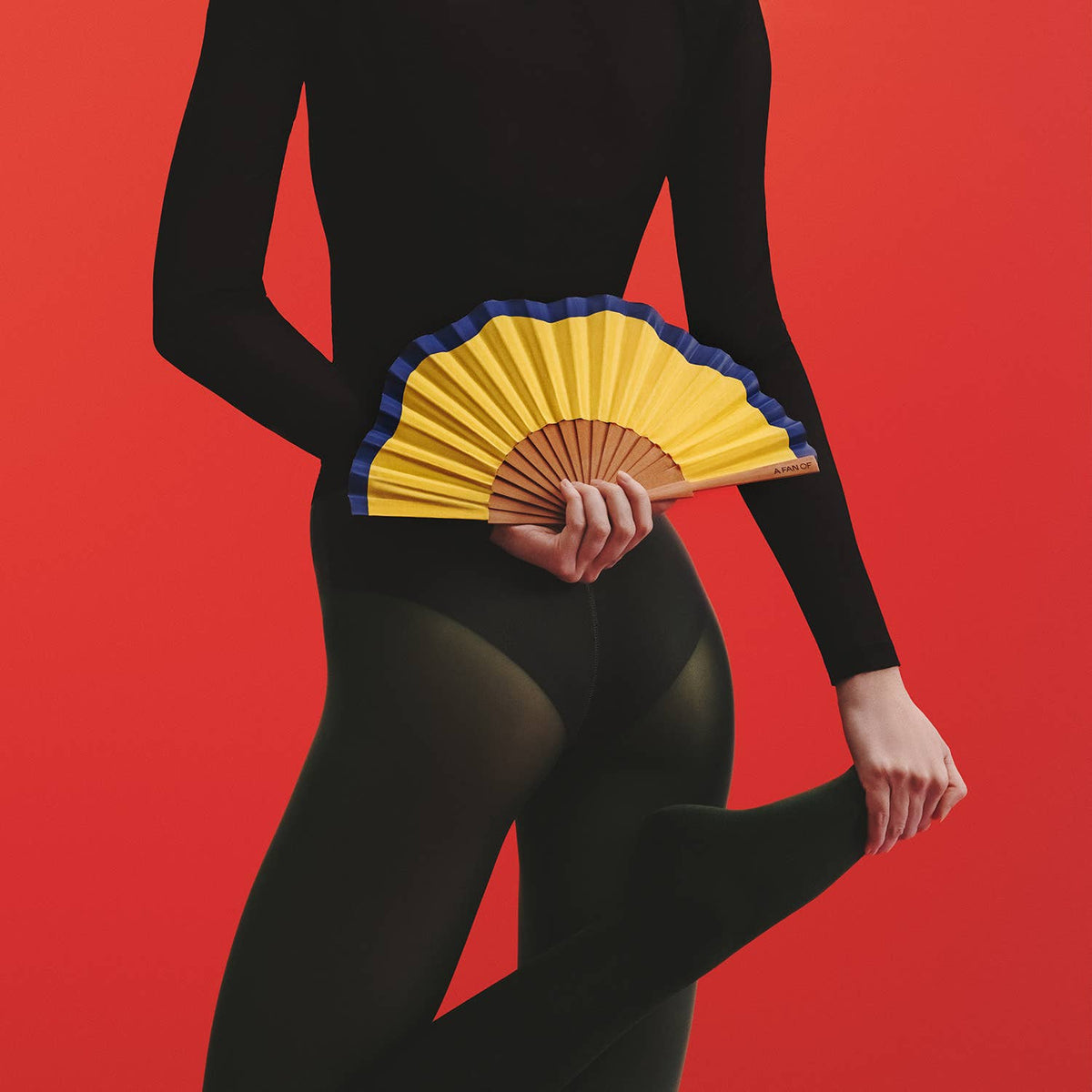 “Fluid Shapes” Fan (Mini)
