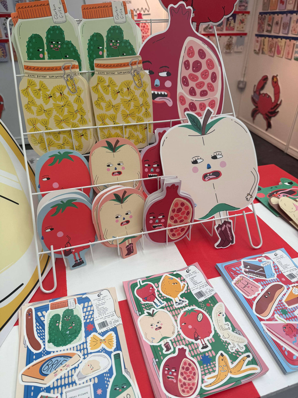 A5 Grocery store sticker sheet , scrapbooking stickers