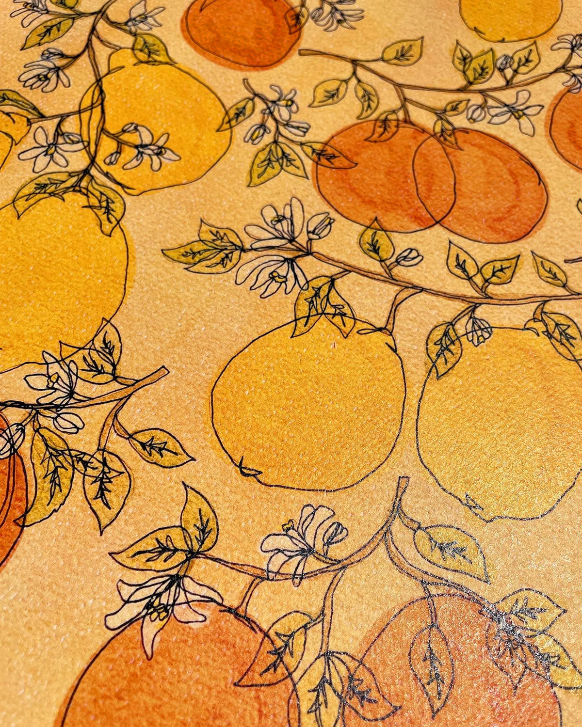 11x14 Lemons and Oranges Print