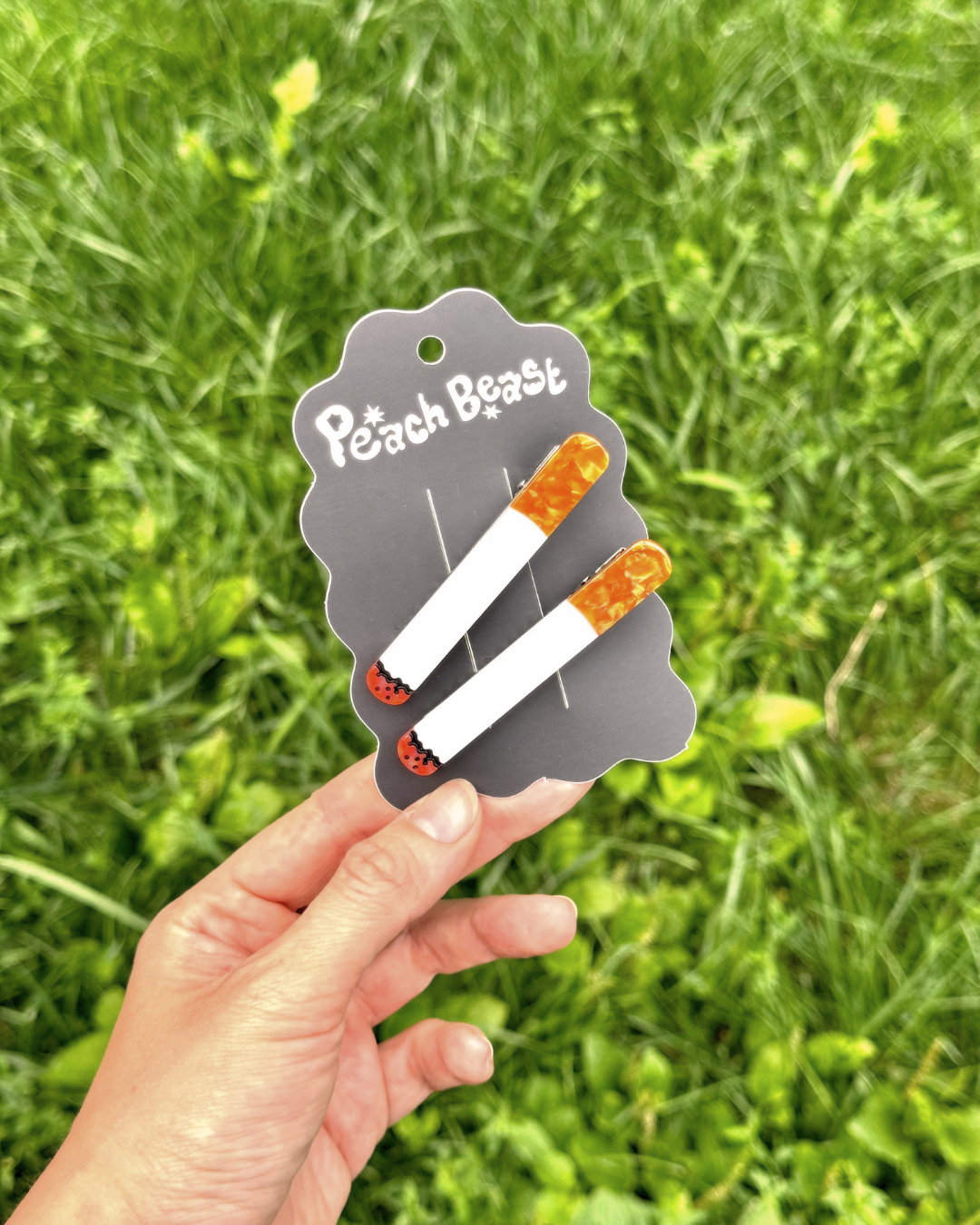Cigarette Acetate Hair Clip SINGLE