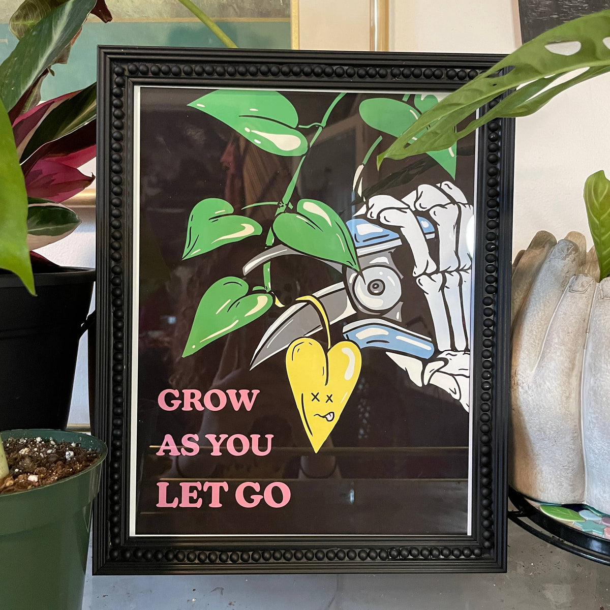Grow As You Let Go Print